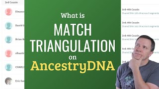 I Am Related to Him and Her Triangulating Ancestry DNA Matches [upl. by Learsiy]