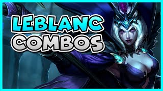 LEBLANC COMBO GUIDE  How to Play LeBlanc Season 12  Bav Bros [upl. by Atikam452]