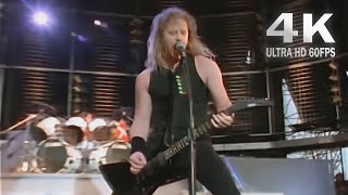 Metallica  quotEnter Sandmanquot Moscow 91  Remastered 4K 60FPS [upl. by Nylarahs]