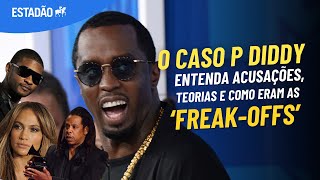 RESUMO do CASO P DIDDY detalhes da ACUSAÇÃO TEORIAS e CELEBRIDADES amigas do rapper [upl. by Imoyn]