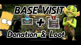 COC  Coc live  Let’s visit your base  live clash of clan  free tips coc coclive clashofclans [upl. by Annim]