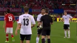 Österreich Deutschland 12 Gottlob ard Highlights WM 2014 Qualifikation [upl. by Infeld593]