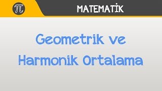 Geometrik ve Harmonik Ortalama  Matematik  Hocalara Geldik [upl. by Lexine246]