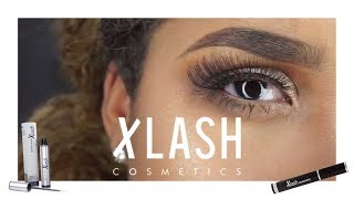 WHITLEY HOWARD Xlash Eyelash Serum Mascara [upl. by Oly775]