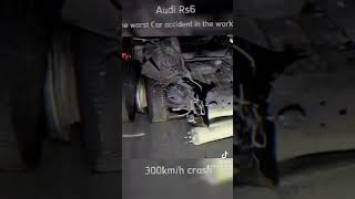 Audi rs6 fatal Crash Autobahn… [upl. by Fein147]