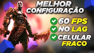 A MELHOR CONFIGURAÇÃO PARA O GOD OF WAR NO AETHER SX2 Snapdragon 665 [upl. by Navets126]