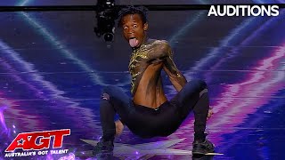 Contortionists NIGHTMARE Inducing Audition  Australias Got Talent 2022 [upl. by Seabrooke]