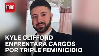 Triple feminicidio en Londres Detención y acusación de Kyle Clifford  Sábados de FORO [upl. by Abbi]