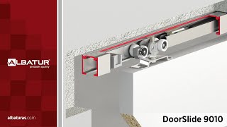 DoorSlide 9010 Sliding Door System Installation v3  1209010 [upl. by Rebme598]