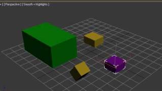 3Ds Max Tutorial  9  Grouping and Linking [upl. by Macrae]