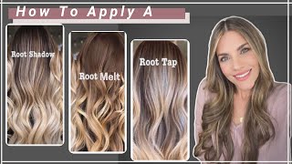 How To Do A Shadow Root Root Melt amp Root Tap [upl. by Margot]