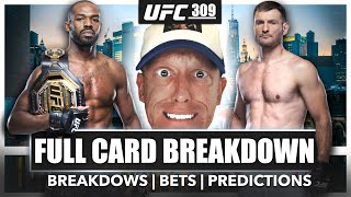 UFC 309 QUICK PICKS  FULL CARD PREDICTIONS  Jon vs Stipe  Jacobs Picks [upl. by Adnilab]