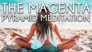 The Magenta Pyramid Meditation Advice for reaching a state of Joy  Judy Satori [upl. by Jacobine]