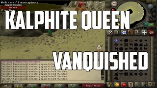 Desert Only Ironman  Kalphite Queen Solo  Oldschool Runescape [upl. by Cirre469]