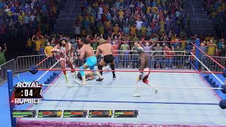 1990 Royal Rumble simulated on wwe 2k22 [upl. by Mad]