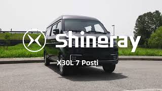 SHINERAY X30L – Il 7 posti elettrico [upl. by Gasparo793]