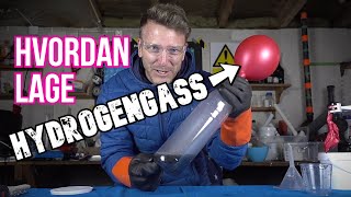 HVORDAN LAGE HYDROGENGASS  IKKE GJØR DETTE HJEMME [upl. by Jessika]