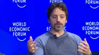 Davos 2017  An Insight An Idea with Sergey Brin [upl. by Erot]