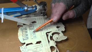 Fretwork with Hegner Scroll saw part 5 [upl. by Landan593]