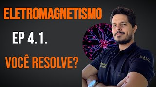 EP41  Eletromagnetismo  Hayt  8 ed  Trabalho da Força Elétrica  Resolução de Exercício [upl. by Ress]