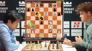 🎦 Magnus Carlsen vs Hikaru Nakamura  Norway Chess 2024 hikarunakamura magnuscarlsen [upl. by Darn]