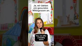 Im Kindergarten Dialog easygerman німецькамова einfachdeutsch deutschlernen deutsch [upl. by Rosella]