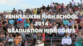 Pennsauken High School Graduation 2014 [upl. by Nithsa390]