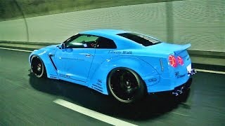 Modified Nissan GTR w Armytrix Exhaust Epic Sounds [upl. by Larue235]