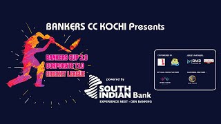 APTIV vs QBURST  BANKERS CUP 20  ALL KERALA CORPORATE CRICKET LEAGUE  LIVE STREAMING [upl. by Rondon770]