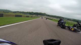 Lydden Hill Trackday  Intermediate Group  CRASH  4th June 2016 [upl. by Lander]