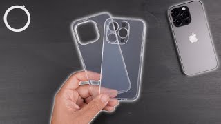 Extremely THIN iPhone 14 Pro Clear Cases [upl. by Valdemar]