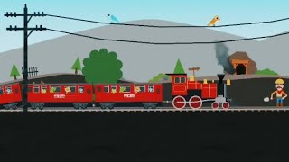 Humpty dumpty train 🚂🚋🚃🚋🚃🚋🚃subscribe video cartoon [upl. by Bili]