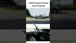 New 2025 toyota proace verso for family short youtubeshort 2025 [upl. by Pretrice]