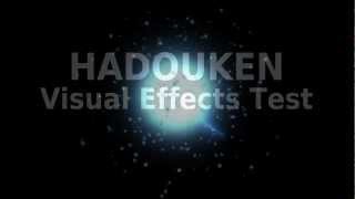 Hadouken VFX Test After Effects CS6 [upl. by Hersh95]