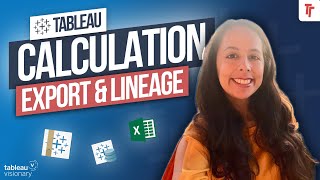 Tableau Calculation Export Tool with Ana Rey de Castro  Tableau Conversations [upl. by Ahsitaf]