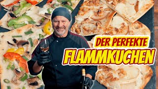 Flammkuchen mal anders amp vom Grill 🍕🔥 [upl. by Nohj]