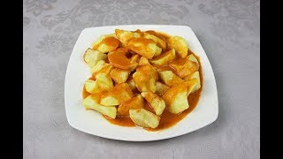 Como hacer Patatas Bravas Receta fácil [upl. by Urion]