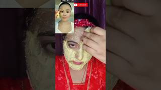 Korean skincare  Diy best facepack for instant glow amp Sun tan removal korean youtubeshorts [upl. by Damek]