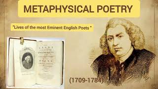 metaphysical poetry  metaphysical poetry in english literature  what is poetry [upl. by Ycram]