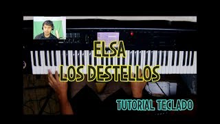 Elsa Los Destellos Tutorial Teclado [upl. by Eisenberg]