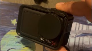 DJI Osmo Action 5 Pro CYNOVA Tempered Glass Protectors with lens rubber cover not shown [upl. by Alyl]