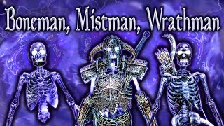 Skyrim SE  Conjure Boneman Mistman amp Wrathman  Unique Spells Guide [upl. by Phail372]