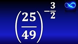 Fracción con exponente fraccionario negativo Ejercicio 2 [upl. by Colan]