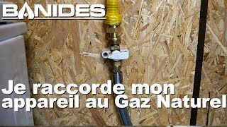 BANIDES  Raccorder un appareil au Gaz Naturel [upl. by Jamila]