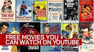 Free movies you can watch on YouTube [upl. by Yarazed696]