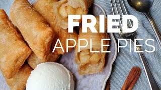 How to make Fried Apple Pies  McDonalds Apple Pie inspired [upl. by Rinee]