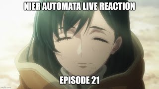 Live Reaction Nier Automata Ep21 [upl. by Jacobine]