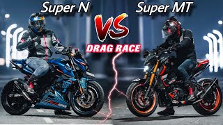 1st time in YouTube 😱 India’s most modified N160 Beats Super MT😳 Epic Drag Race⚡️ youtube [upl. by Dlorej]