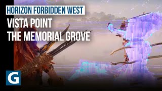 Horizon Forbidden West  Vista Point  The Memorial Grove [upl. by Anej979]