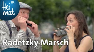 Mundharmonika Quartett Austria Radetzky Marsch  Musik in den Bergen l BR Heimat  Volksmusik [upl. by Dodd]